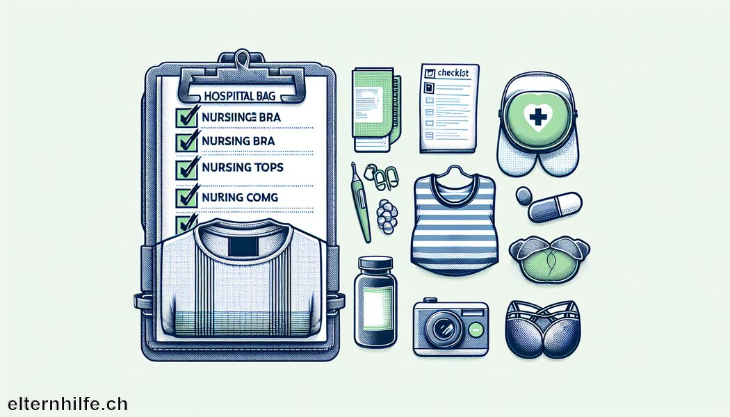 Ein Still-BH oder Stilloberteile mitnehmen   - Checkliste Kliniktasche: Was du zur Geburt einpacken solltest